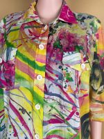 Vibrant Abstract Print Casual Shirt - Image 3