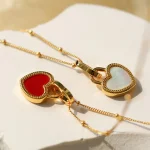 Charming Heart Pendant Necklace - Image 3