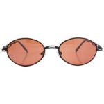 Classic Oval Tinted Sunglasses