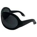 Stylish Oversized Blue Lens Sunglasses - Image 28