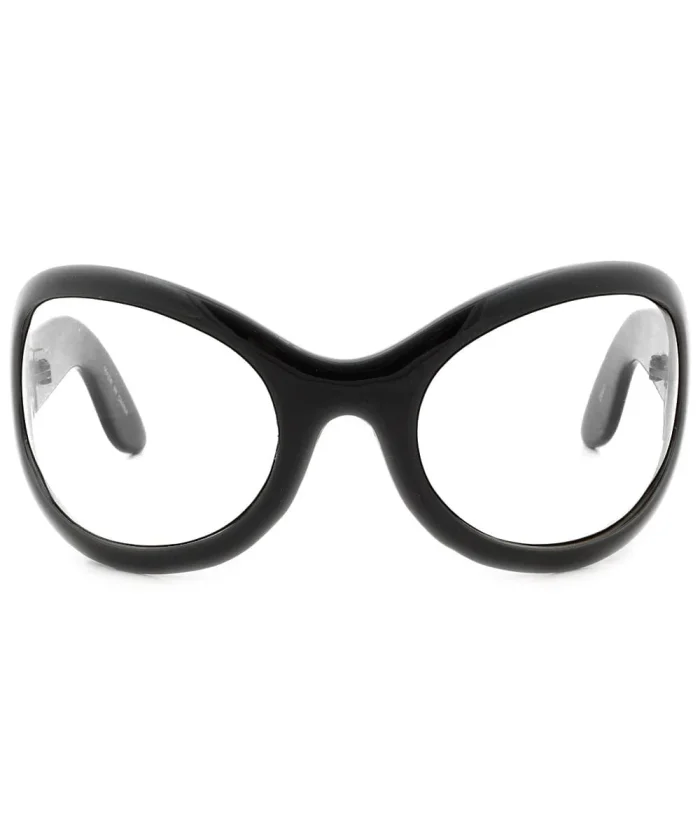 Stylish Oversized Blue Lens Sunglasses - Image 21
