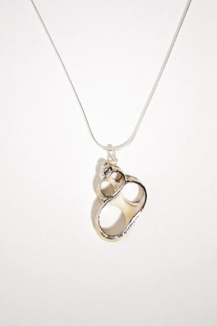 Artisan Crafted Abstract Necklace