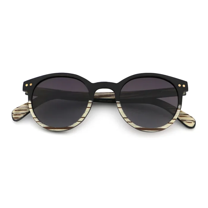 Classic Round Frame Sunglasses - Image 2