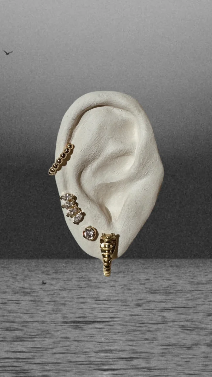 Elegant Sparkle Earrings - Image 2
