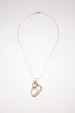 Artisan Crafted Abstract Necklace - Image 2