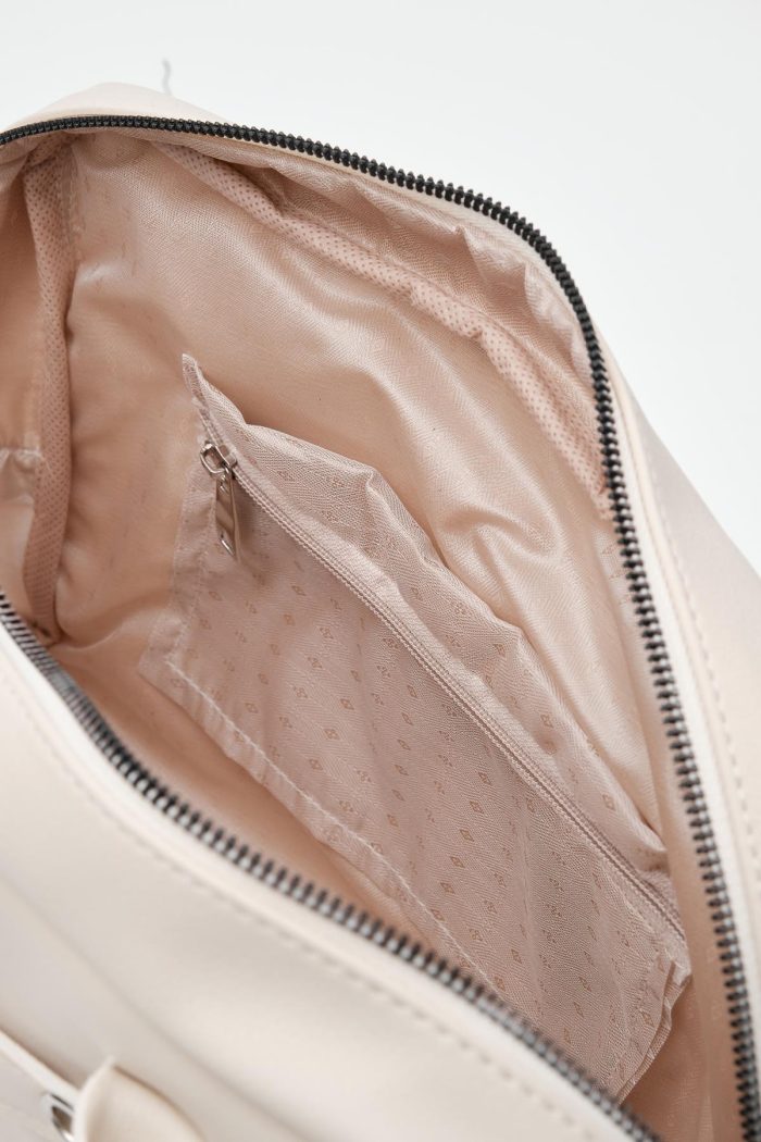 Chic Ivory Tote Bag - Image 6