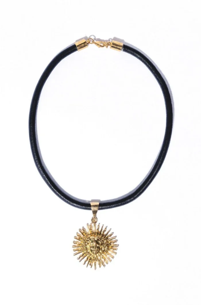Radiant Sunburst Pendant Necklace - Image 1