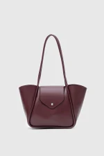 Elegant Maroon Handbag
