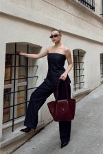 Elegant Maroon Handbag - Image 11