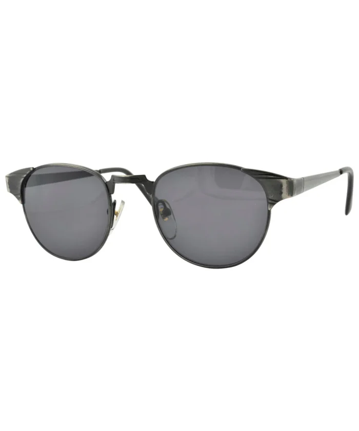 Stylish Round Metal Frame Sunglasses - Image 2