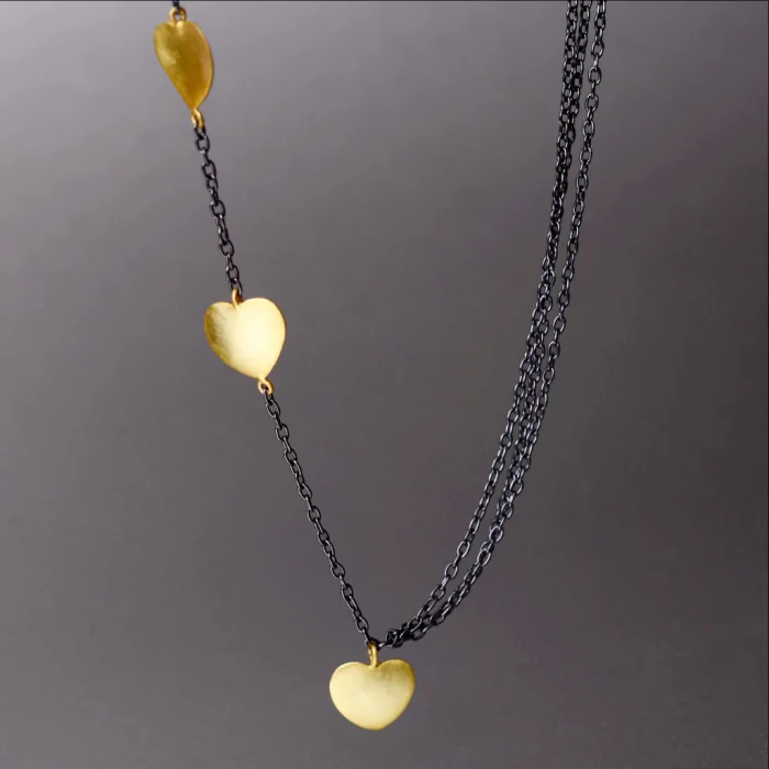 Enchanting Heart Charm Necklace - Image 2