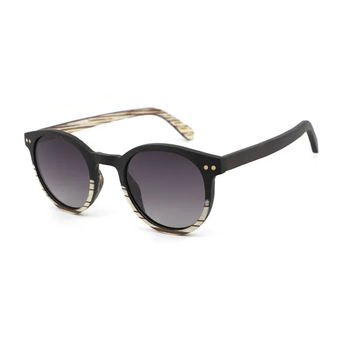 Classic Round Frame Sunglasses - Image 1