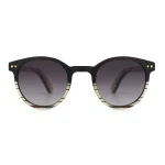 Classic Round Frame Sunglasses - Image 4