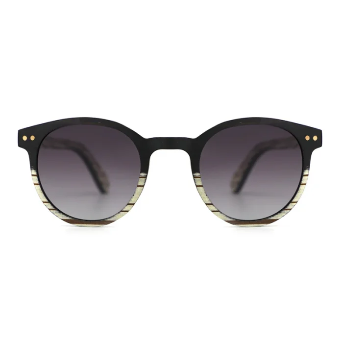 Classic Round Frame Sunglasses - Image 4