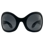 Stylish Oversized Blue Lens Sunglasses - Image 18