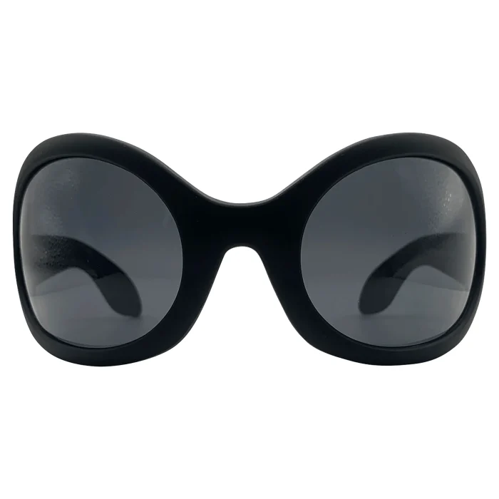Stylish Oversized Blue Lens Sunglasses - Image 18