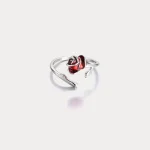 Elegant Rose Bloom Ring