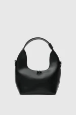 Elegant Black Hobo Bag - Image 2