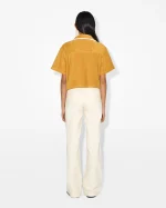 Classic Mustard Button-Down Shirt - Image 4