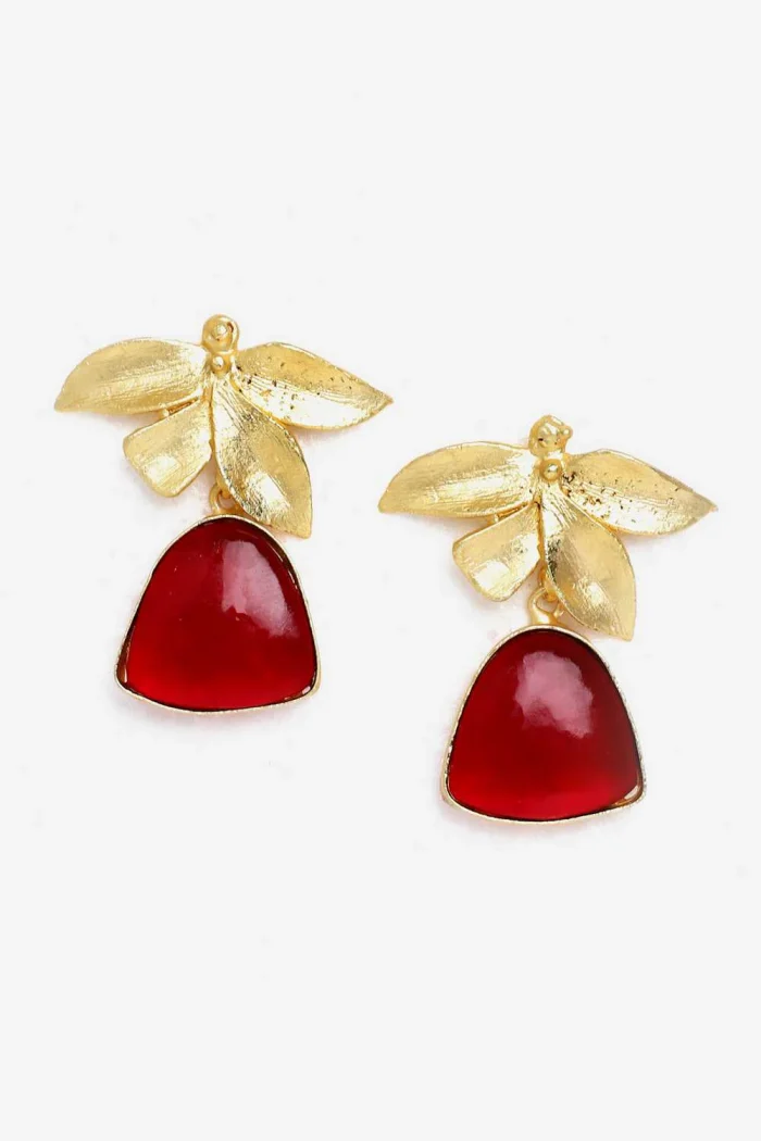 Elegant Butterfly Drop Earrings - Image 1