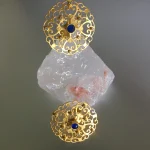 Ornate Floral Filigree Adjustable Ring - Image 3
