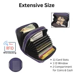 Stylish And Practical Purple Wallet - Image 5