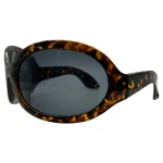 Stylish Oversized Blue Lens Sunglasses - Image 34