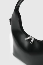 Elegant Black Hobo Bag - Image 4