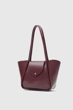 Elegant Maroon Handbag - Image 2