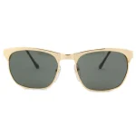 Stylish Classic Half-Frame Sunglasses