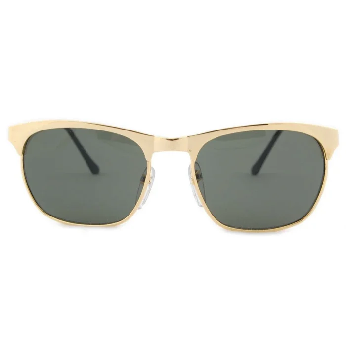 Stylish Classic Half-Frame Sunglasses - Image 1