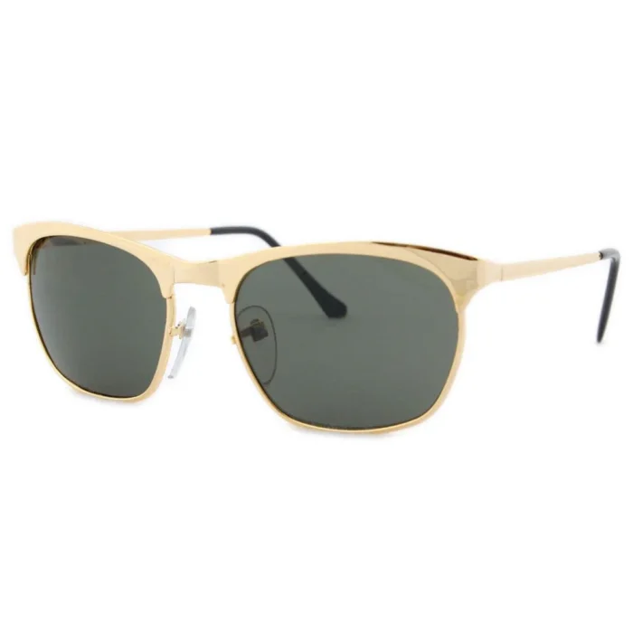 Stylish Classic Half-Frame Sunglasses - Image 3