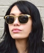 Stylish Classic Half-Frame Sunglasses - Image 2