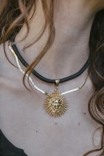 Radiant Sunburst Pendant Necklace - Image 5