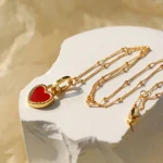 Charming Heart Pendant Necklace - Image 4