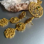 Intricate Wire Mesh Earrings - Image 7