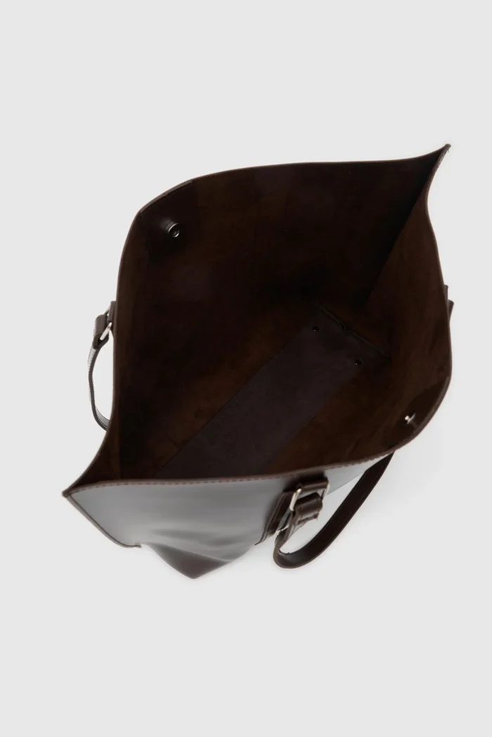 Elegant Brown Tote Bag - Image 6