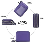 Stylish And Practical Purple Wallet - Image 2
