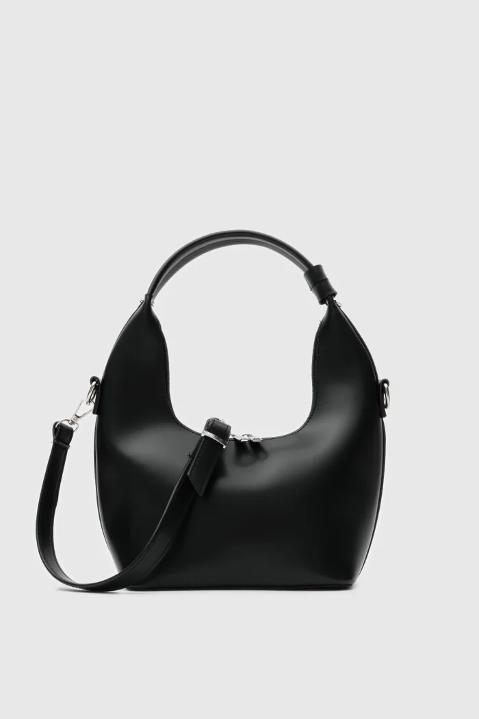 Elegant Black Hobo Bag - Image 1